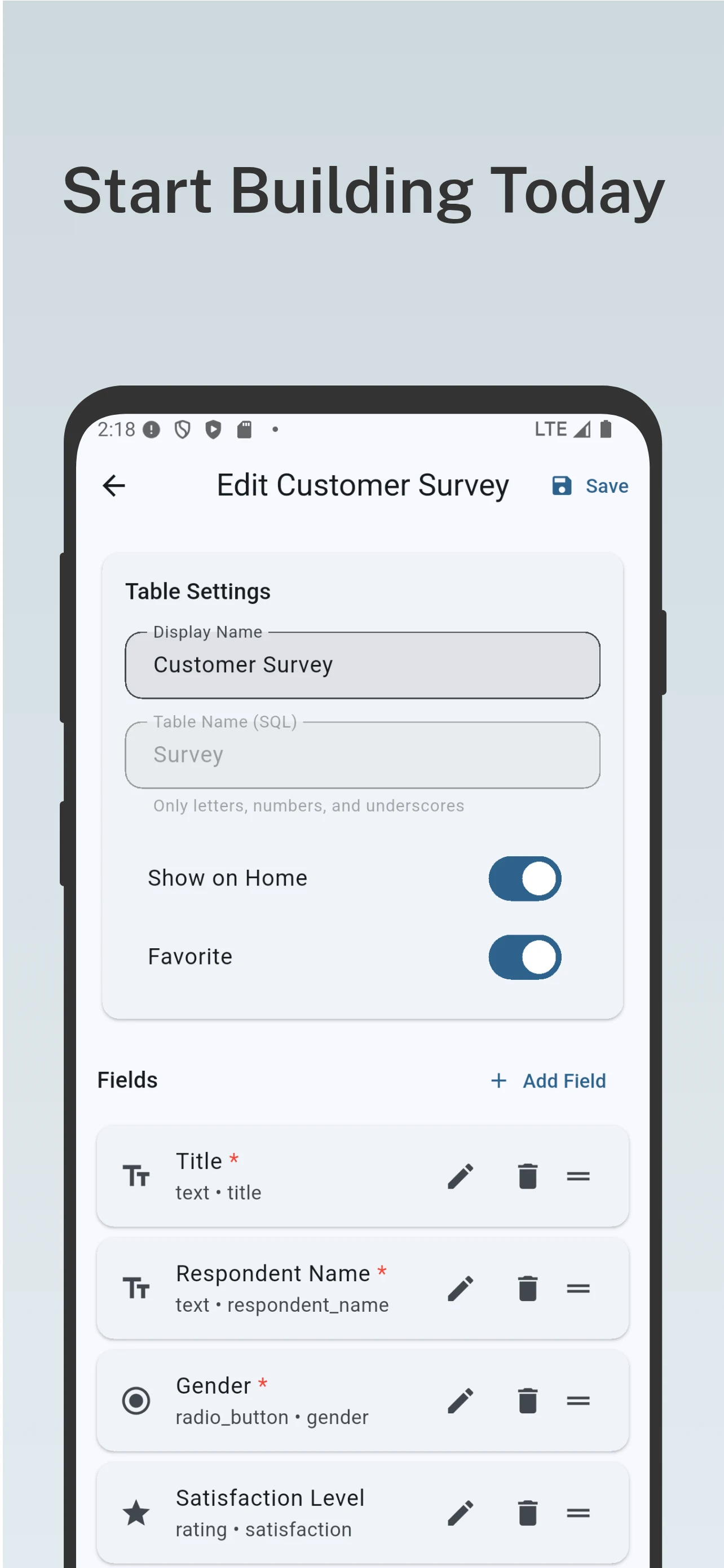 Formyu - Offline Form Builder screenshot
