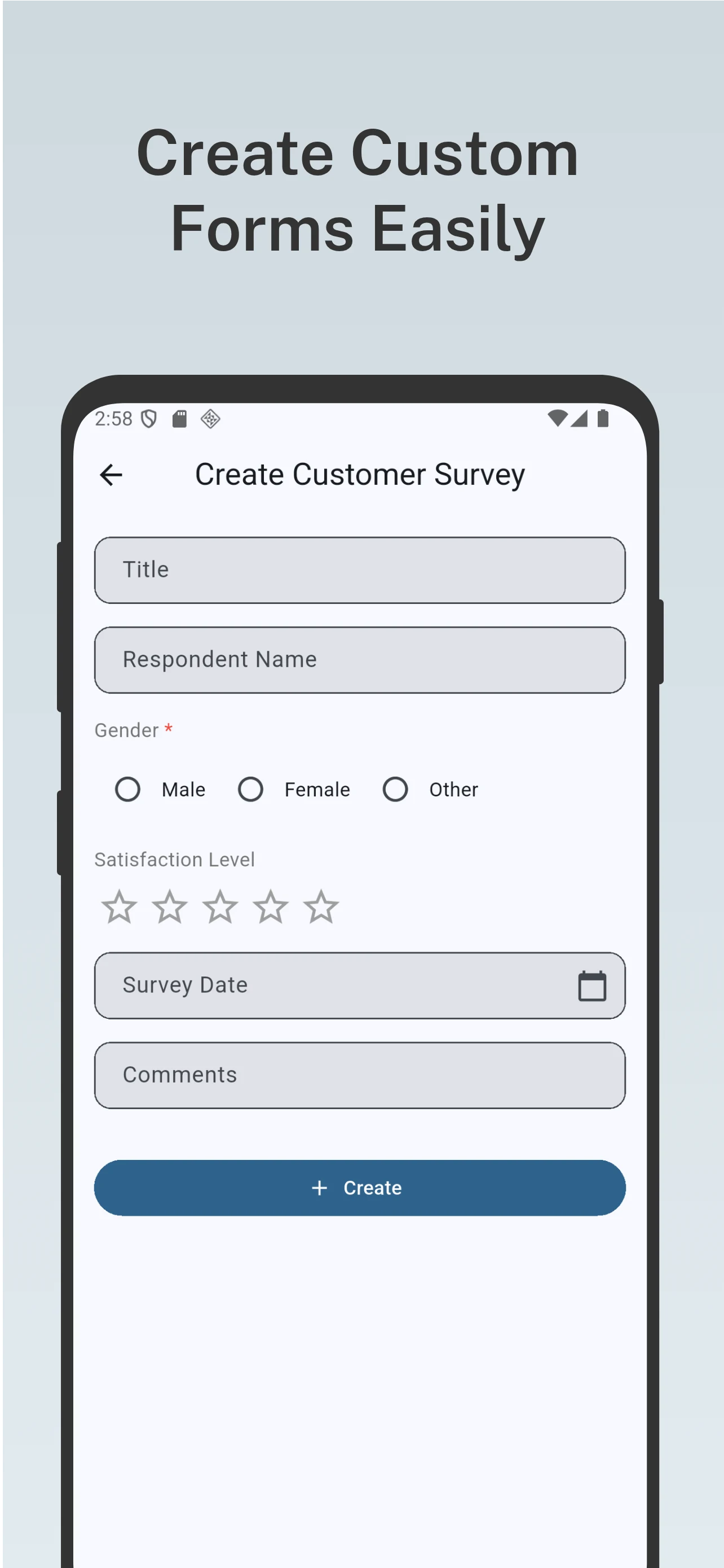 Formyu - Offline Form Builder screenshot